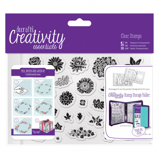 Clear Stamps - Trade Floral